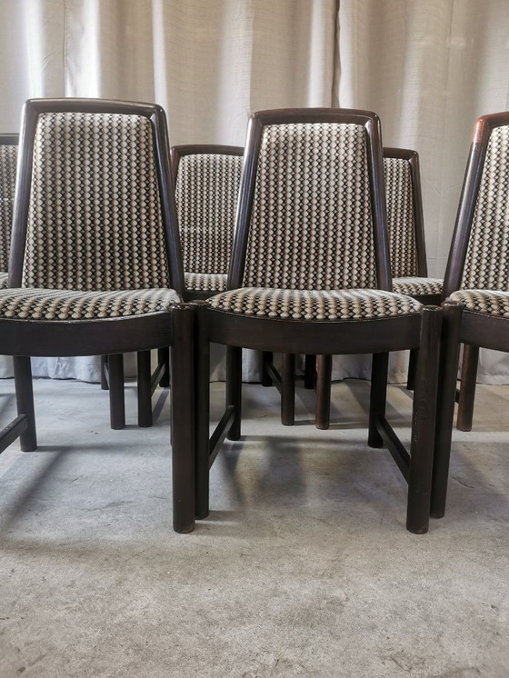 Image 1 of 6 sedie vintage art déco - anni '60