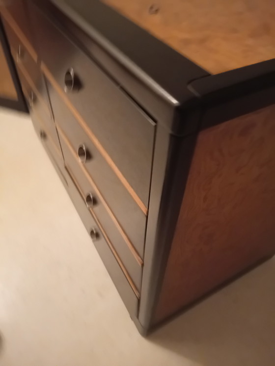 Image 1 of COMPLETE SET Italiaanse Design Kasten (Wortelhout) – Superdeal voor snelle beslisser!