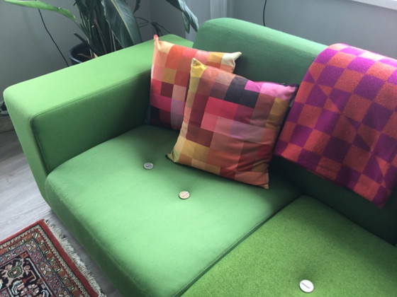 Image 1 of Vitra Polder sofá compacto con Hocker set de 2