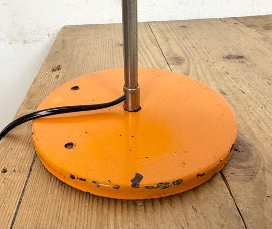 Image 1 of Vintage Orange Table Lamp , 1970s