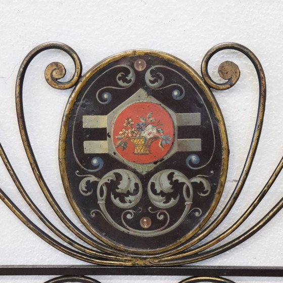 Image 1 of Coppia di testiere antiche in ferro battuto, Italia, inizio XIX secolo