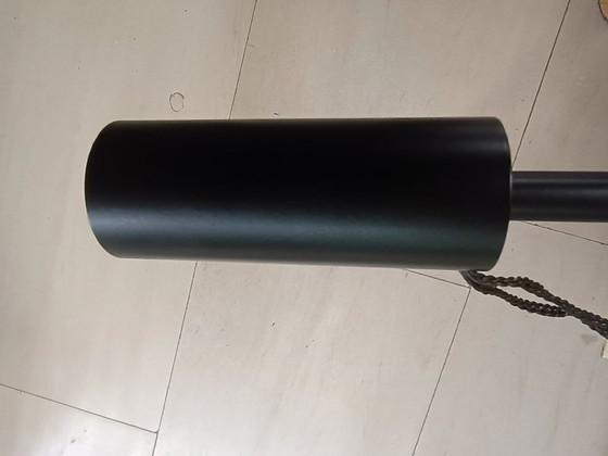 Image 1 of Lampe torche Herman Hermsen originale – 1983 – entièrement noire – excellent état