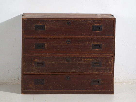 Commode japonaise antique - Période Meiji / Taishō (env. ) #50 – Iron (photo 30 of 40)