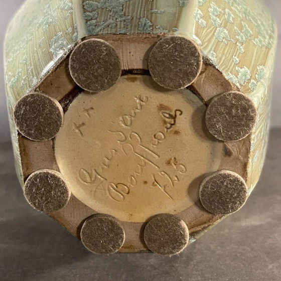 Vaso Esagonale Geometrico Art Déco N° 725 di Roger Guerin, 1935 – Vasi, Ceramic, Art Deco (photo 12 of 19)