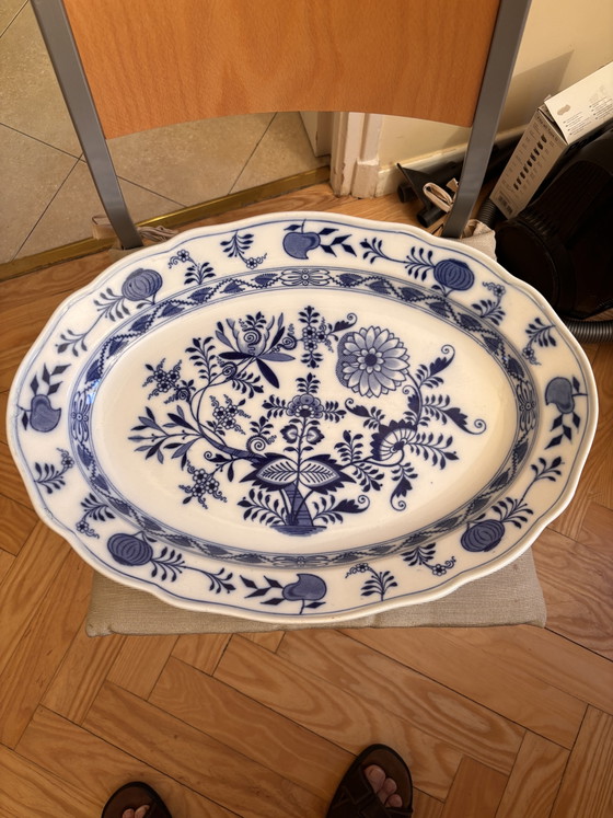 Piatto antico Brown-Westhead Moore & Co Meissen – Oggetti decorativi, Ceramic (photo 3 of 5)