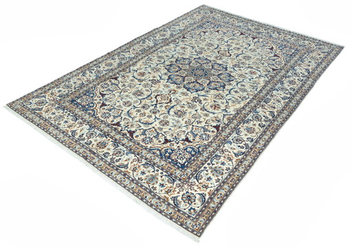 Hand-knotted Nain 9La with silk content - Oriental rug 315 x 208 cm - Fine & Elegant