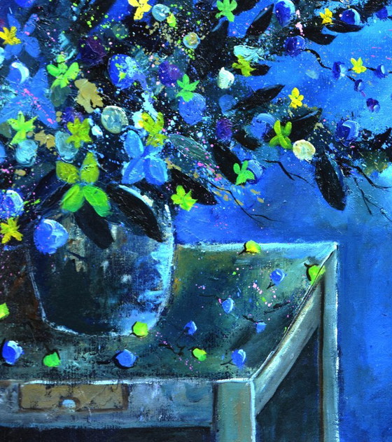 Blaue Symphonie – Gemälde & Zeichnungen, Canvas (photo 3 of 5)