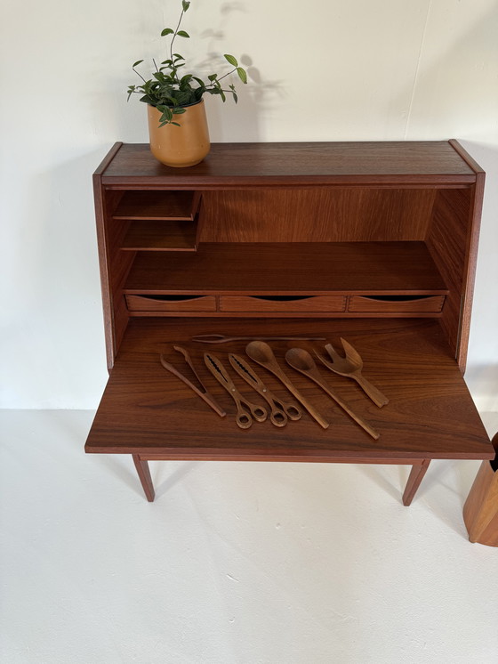 Image 1 of Utensili da cucina vintage in teak danese anni '60