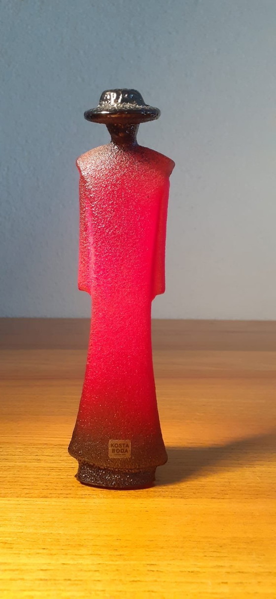 Image 1 of Rare Set Kosta Boda Kjell Engman " Catwalk " (Marche)