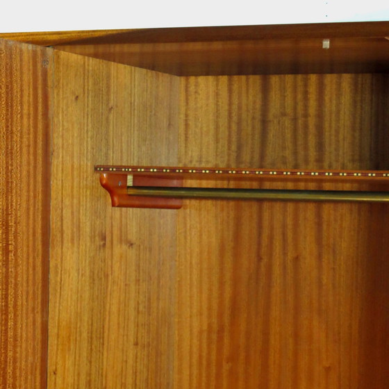 Image 1 of Grande armoire vintage Mid Century à 4 portes, années 1960