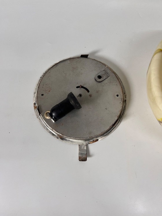 Image 1 of Vintage Large Marbled Ceiling Lamp Ceiling Lamp Gispen