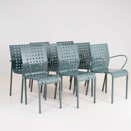 8x Mirandolina stoelen van Pietro Arosio voor Zanotta