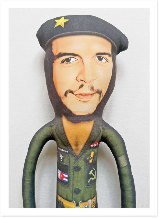 Cadeau Che Guevara | Décoration Che Guevara | Poupée d'art de collection | Art mural révolutionnaire