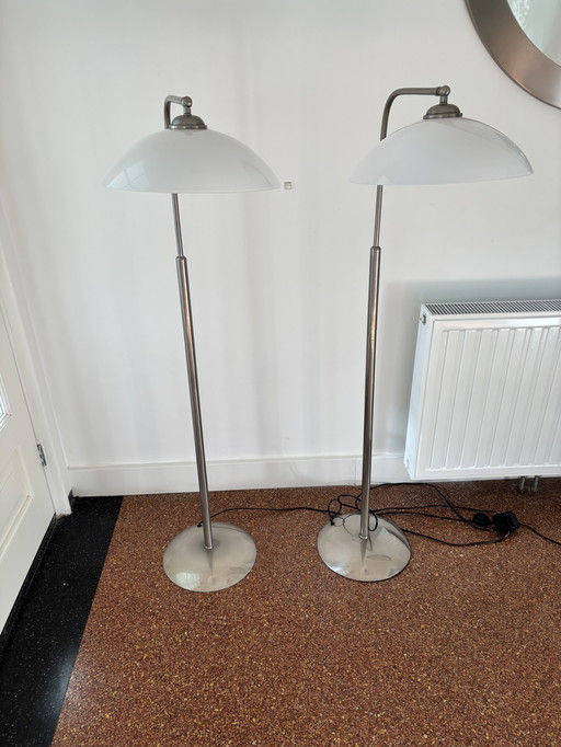 2 x Art Deco Floor Lamp
