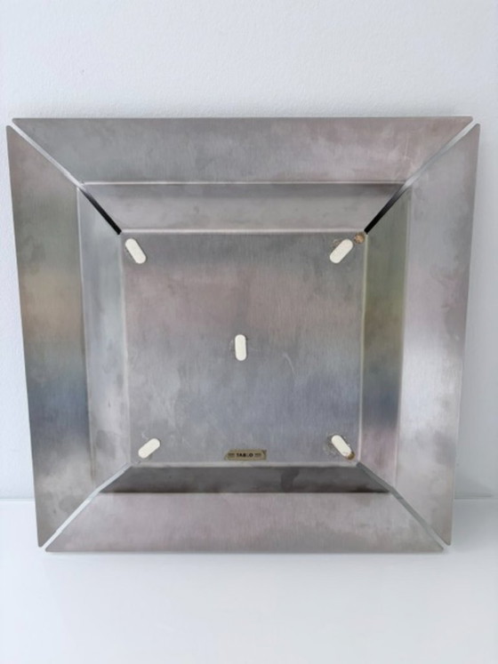 Bol design vintage Tablo en acier inoxydable 34 x 34 cm – rvs (photo 12 of 13)