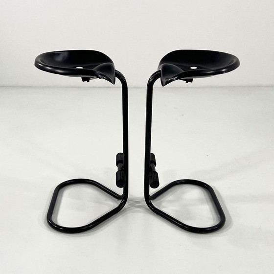 Image 1 of Tabouret tracteur noir de Rodney Kinsman pour Bieffeplast, années 1970