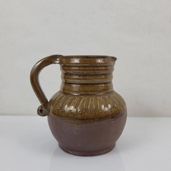 Steingutkanne / Puisaye – Gläser & Karaffe, Porcelain (photo 4 of 7)