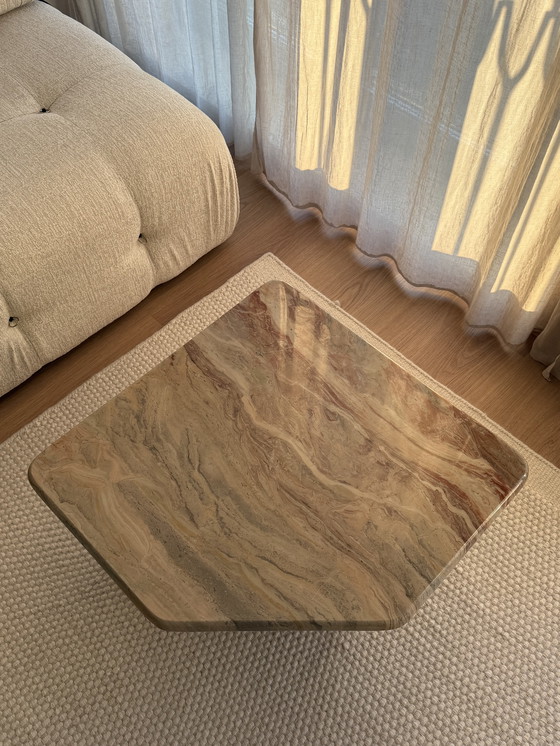 Image 1 of Table basse vintage en marbre, Italie 1970