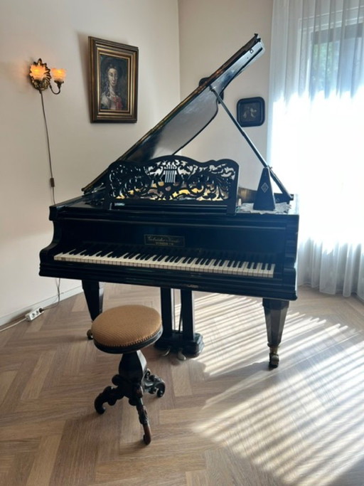 Piano à queue ancien, Gebrüder KNAKE, West Münster Allemagne
