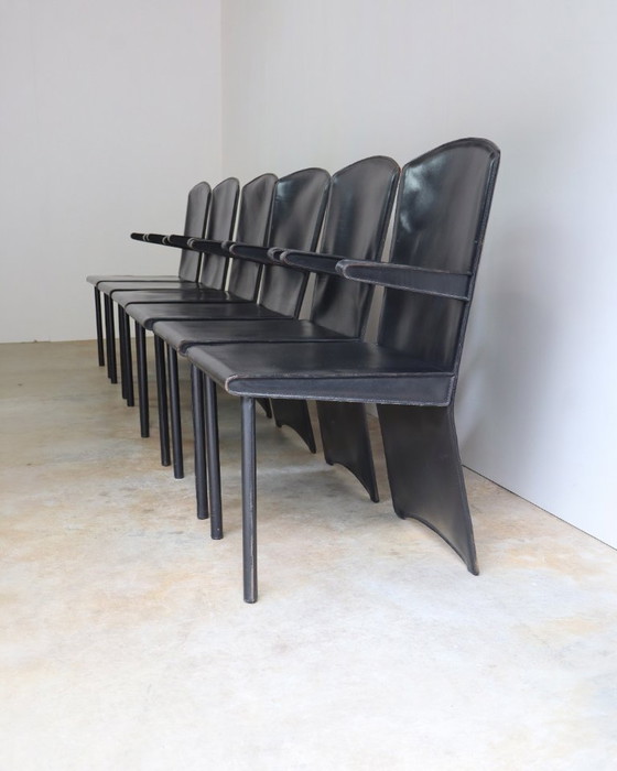 Image 1 of 6x Sedie Zanotta Armida design Andrea Branzi