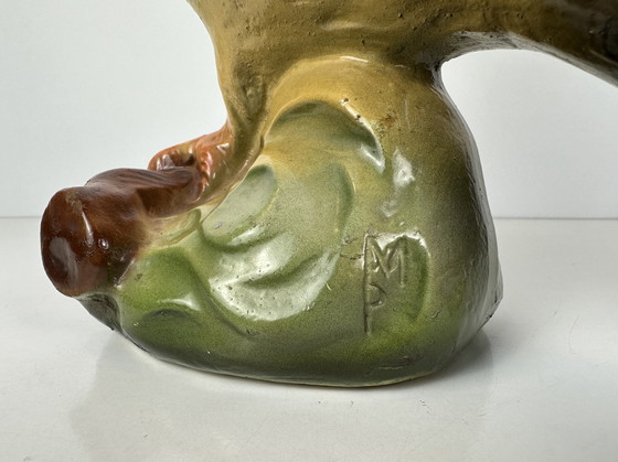 Image 1 of Statua d'epoca di un piccione viaggiatore