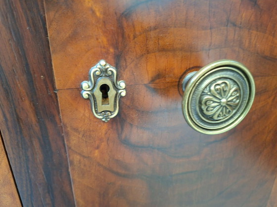 Image 1 of Exclusive pair of 1930s Art Deco sideboards in briar wood