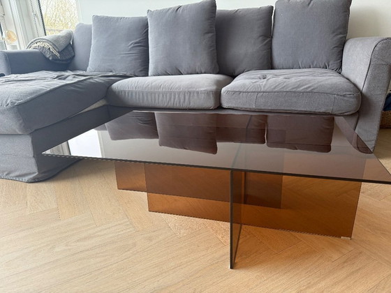 Image 1 of Tavolino da caffè in vetro Westwing Anouk, B 102 cm