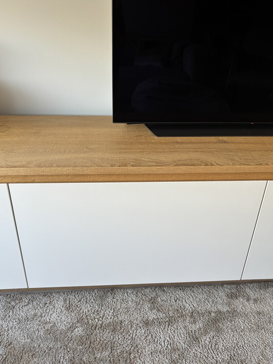 Mueble para TV con chapa de roble – Merk onbekend, Muebles TV, Wood (photo 4 of 10)