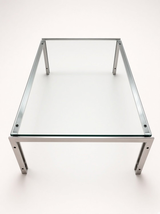 Hank Kwint Metaform M-1 coffee table – Glass, Metal (photo 6 of 8)