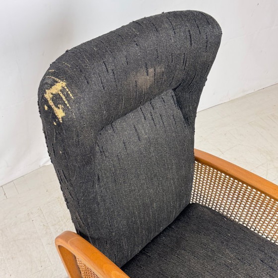 Image 1 of Rattan Side Recliner Chair, 1960s