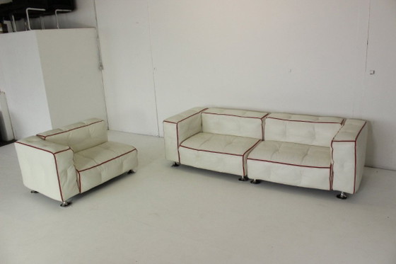 Image 1 of Bretz Don Corleone leather corner sofa designer couch