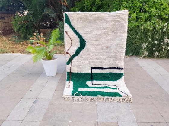 Alfombra de lana marroquí grande 2,5 x 1,5 m – Wool (photo 3 of 11)