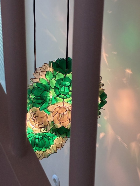 Image 1 of 1x ceiling lamp Lotus 1960 Rausch Leuchten lamp