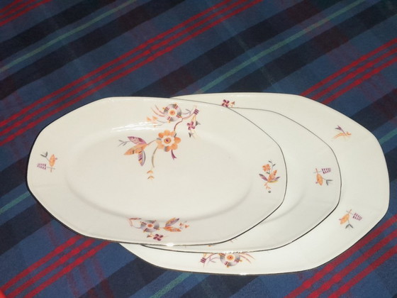 Image 1 of Service de table en porcelaine allemande, 124 pièces. Début des années 1900.