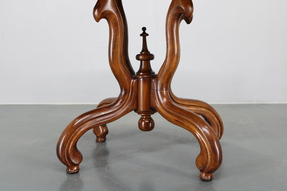 Image 1 of 1930s Bentwood Table with Walnut Top Finish, Czechoslovakia