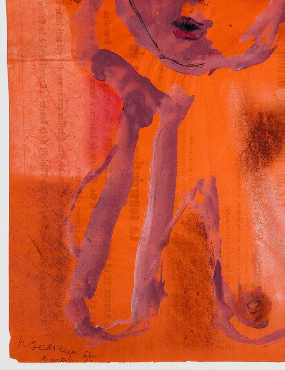 Image 1 of Raro cuadro de Robert Detheux de 1961