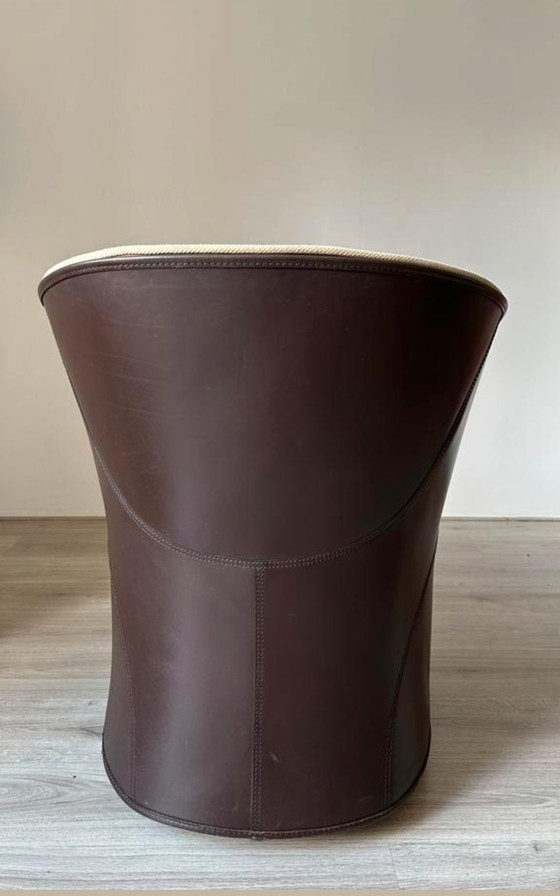 Image 1 of Zanotta Calla armchair leather/fabric