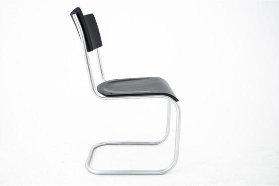 Image 1 of Dining table set table + 4 chairs by Marta Stama, Poland, 1930s