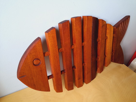 Image 1 of Wooden fish trivet