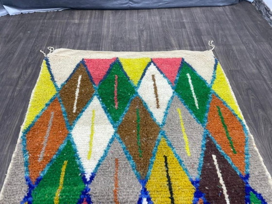 Image 1 of Tapis Berbères Multicolores en Laine 200cmx150cm