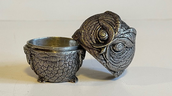 Image 1 of BOITE Hibou ETAIN par Etienne Sergent FRANCE