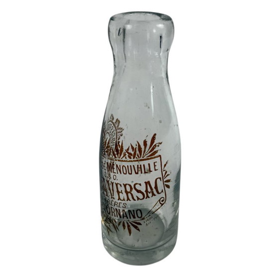 Image 1 of Collection de 42 bouteilles anciennes françaises de lait, de vin et de spiritueux