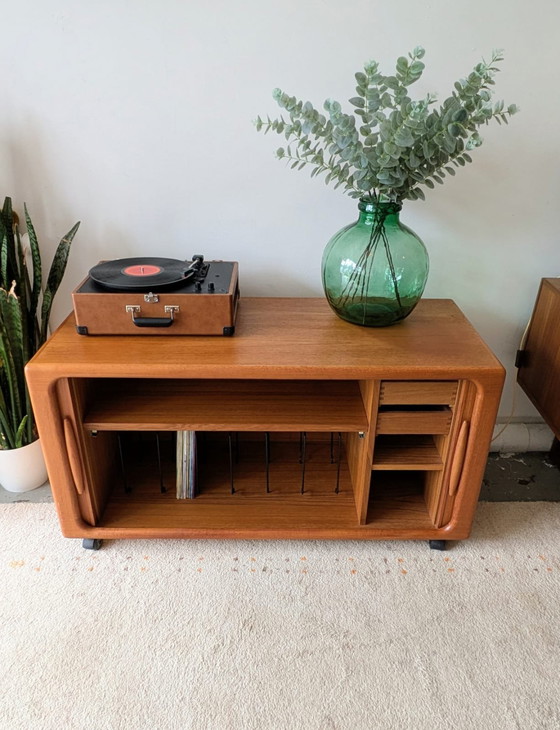 Image 1 of Vintage Danish teak sideboard, Dyrlund audio cabinet