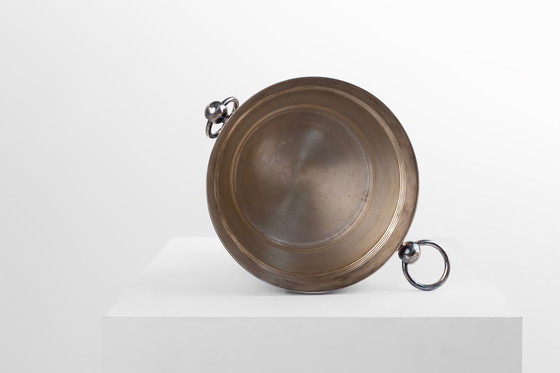 Image 1 of Silver-Plated Champagne Bucket Marked Christofle France, 1950s