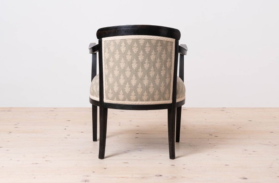 Image 1 of Set van 2 Biedermeier fauteuils in rustieke, landelijke stijl, Oostenrijk, circa 1850