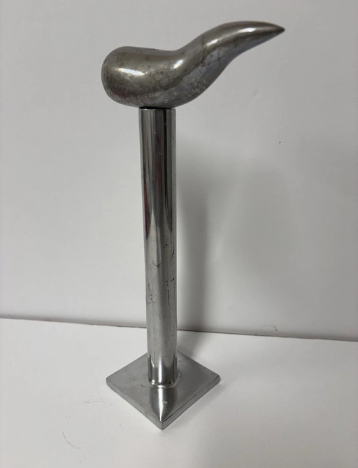 Smoki Christiani corkscrew sculpture Philippe Starck design 80s Alessi