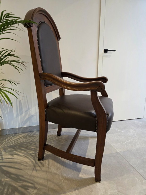 Image 1 of 2 sedie storiche del Presidente della Corte di Hasselt