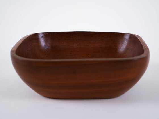 Image 1 of Bol en teck, design danois, années 1960, fabriqué au Danemark