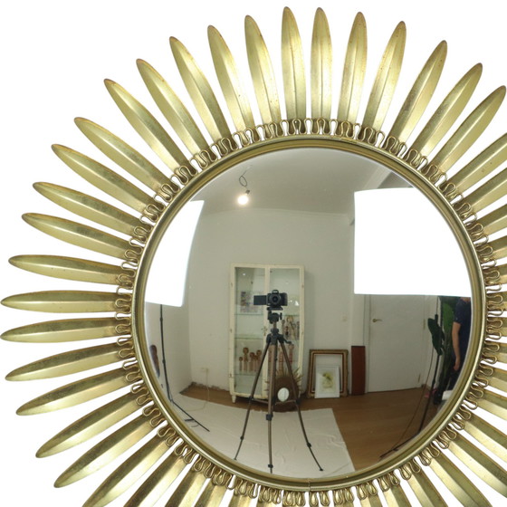 Image 1 of Miroir soleil Mid Century Deknudt