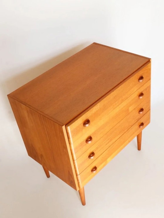 Image 1 of Cassettiera vintage in teak design danese Domino mobler